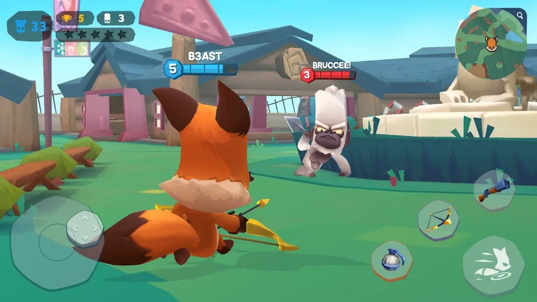 Zooba: Fun Battle Royale Games (Зуба) МОД/Взлом [Бесконечные деньги, Монеты и Мега MOD] Screenshot 3