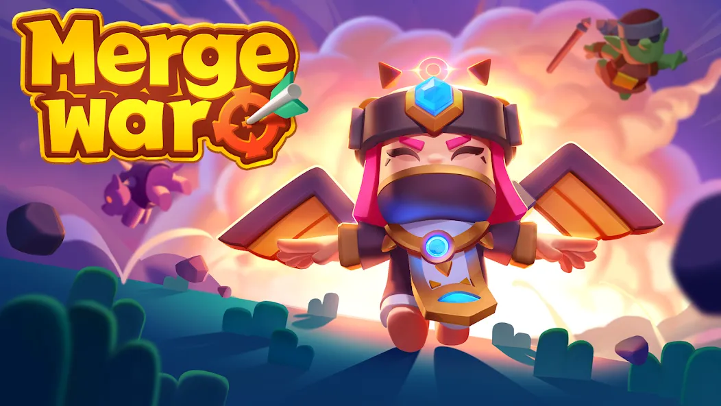 Merge War: Super Legion Master (Мердж Вар) МОД/Взлом [Меню, Бесконечные монеты и Открытые уровни] Screenshot 1