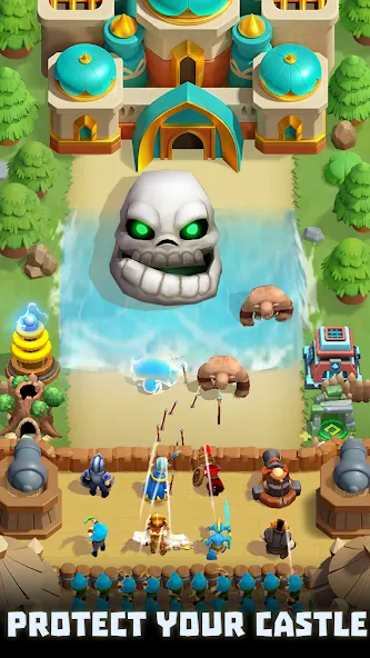 Wild Castle: Tower Defense TD (Уайлд Кастл ТД) МОД/Взлом [Деньги, Монеты и Меню MOD] Screenshot 2
