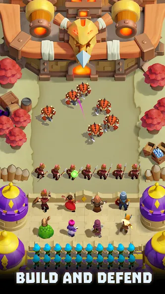 Wild Castle: Tower Defense TD (Уайлд Кастл ТД) МОД/Взлом [Деньги, Монеты и Меню MOD] Screenshot 4