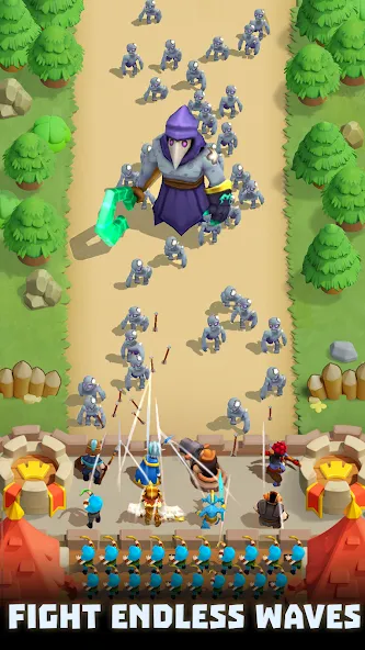 Wild Castle: Tower Defense TD (Уайлд Кастл ТД) МОД/Взлом [Деньги, Монеты и Меню MOD] Screenshot 5