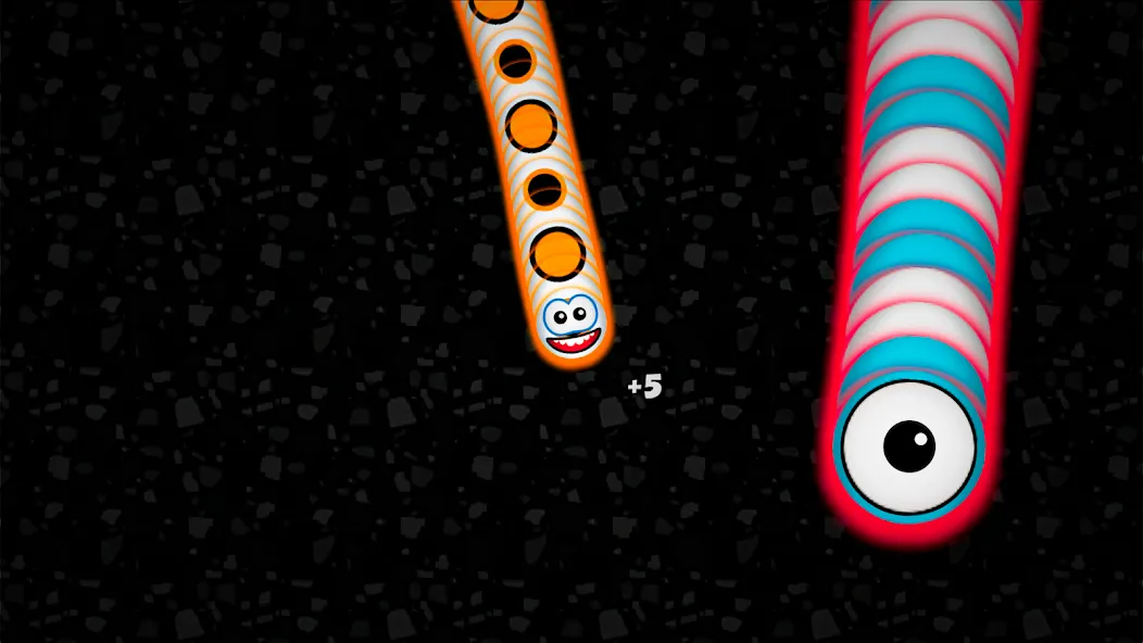 Worms Zone .io - Hungry Snake МОД/Взлом [Все открыто, Дополнительные деньги и Меню MOD] Screenshot 2
