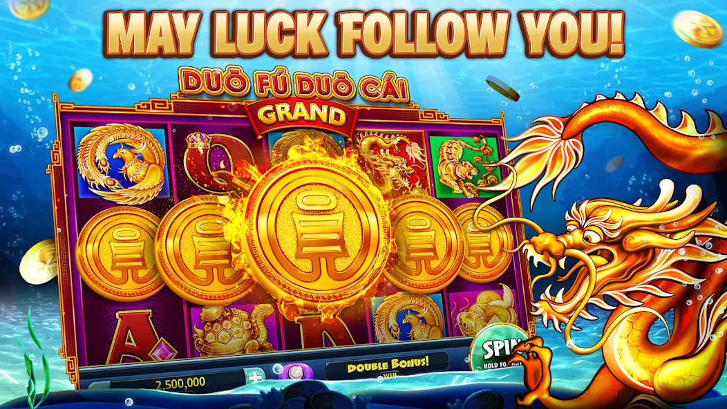 Gold Fish Casino Slot Games (Голдфиш) МОД/Взлом [Все открыто, Дополнительные деньги и Меню MOD] Screenshot 2