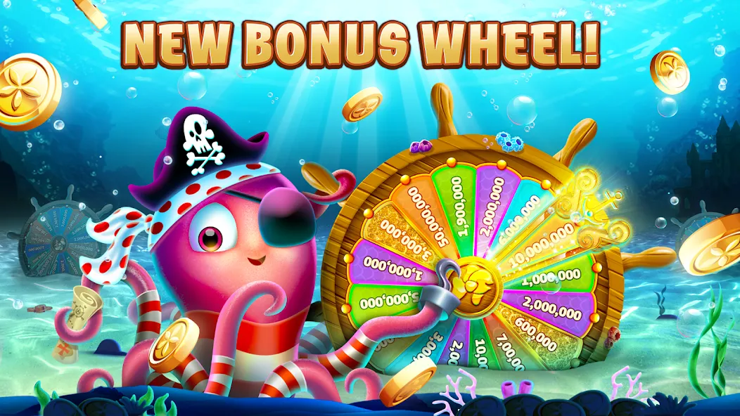 Gold Fish Casino Slot Games (Голдфиш) МОД/Взлом [Все открыто, Дополнительные деньги и Меню MOD] Screenshot 5