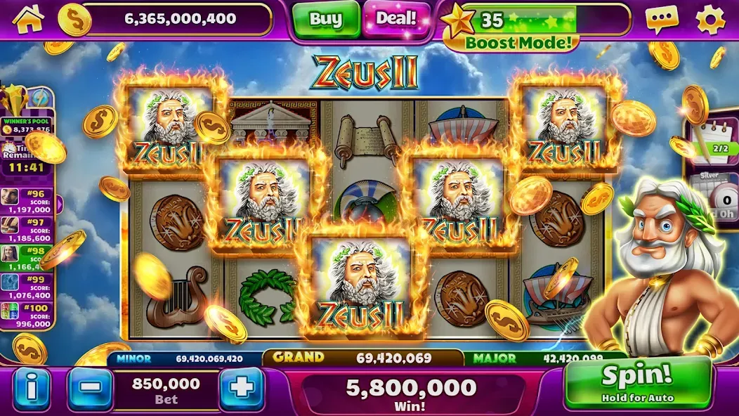 Jackpot Party Casino Slots (Джекпот Пати) МОД/Взлом [Много денег, Монет и Все открыто] Screenshot 2