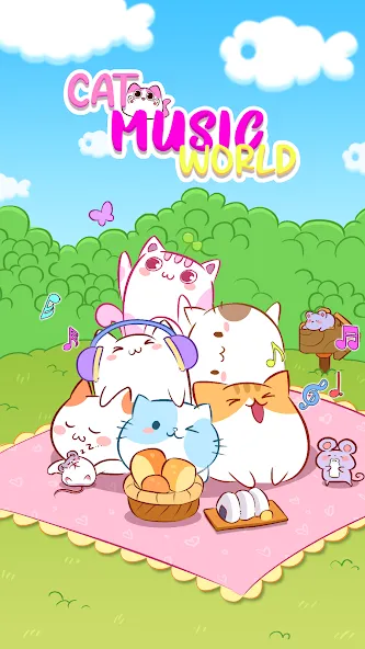 Cat World Music (Кэт Ворлд Мьюзик) МОД/Взлом [Бесконечные деньги, Монеты и Мега MOD] Screenshot 5
