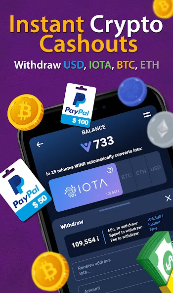 Solitaire - Make Money МОД/Взлом [Меню, Бесконечные монеты и Открытые уровни] Screenshot 3