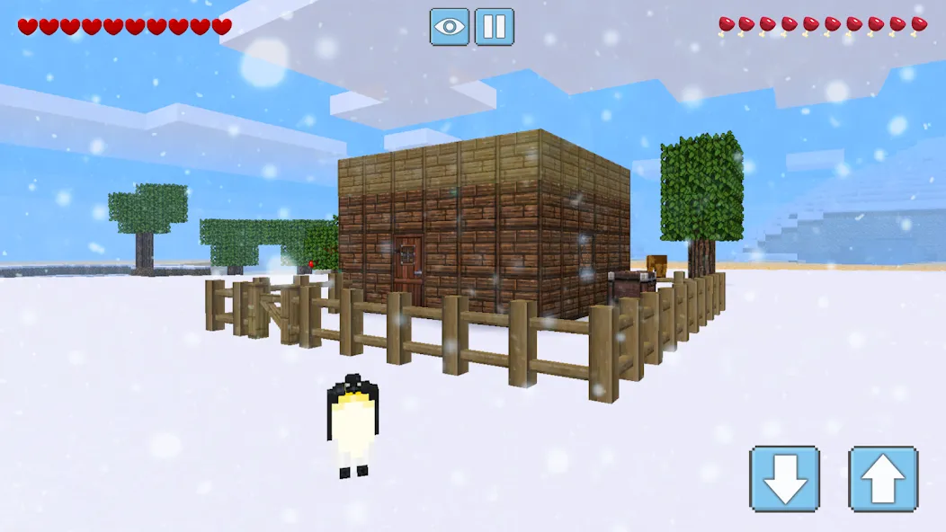 Winter Craft - Block Craft (Винтер Крафт) МОД/Взлом [Бесконечные деньги, Монеты и Мега MOD] Screenshot 5