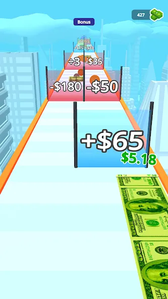 Money Rush (Мани Раш) МОД/Взлом [Много денег, Монет и Все открыто] Screenshot 2