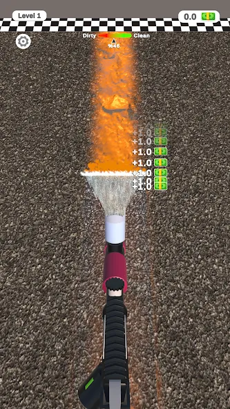 Pressure Washing Run (Прессовка Ранация) МОД/Взлом [Деньги, Монеты и Меню MOD] Screenshot 3