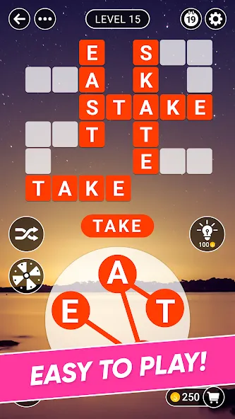 Word Farm Crossword МОД/Взлом [Деньги, Монеты и Меню MOD] Screenshot 4