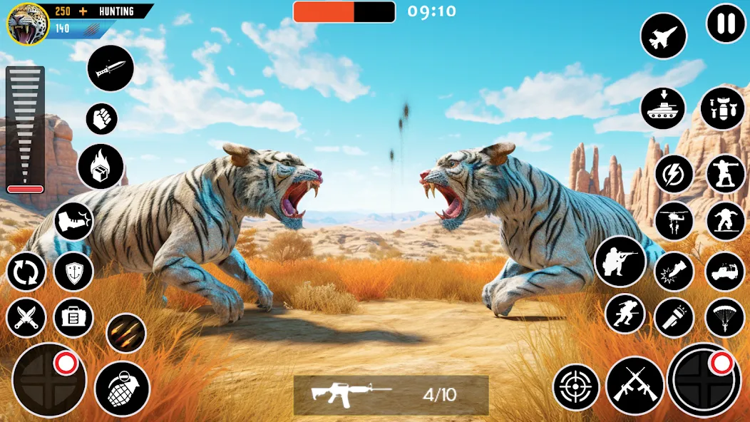 Wild Animal Deer Hunting Games (Охота на диких зверей с оружием  игры) МОД/Взлом [Меню, Бесконечные монеты и Открытые уровни] Screenshot 3