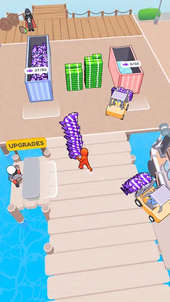 Seaport Master (Сипорт Мастер) МОД/Взлом [Деньги, Монеты и Меню MOD] Screenshot 1