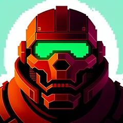Скачать взломанную Doomsday pixel shooter 3d на андроид — Много денег и патронов