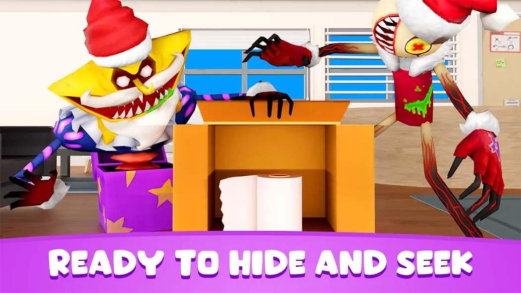 Hide and Go Seek: Monster Hunt (Хайд энд Гоу Сик) МОД/Взлом [Бесконечные деньги, Монеты и Мега MOD] Screenshot 1