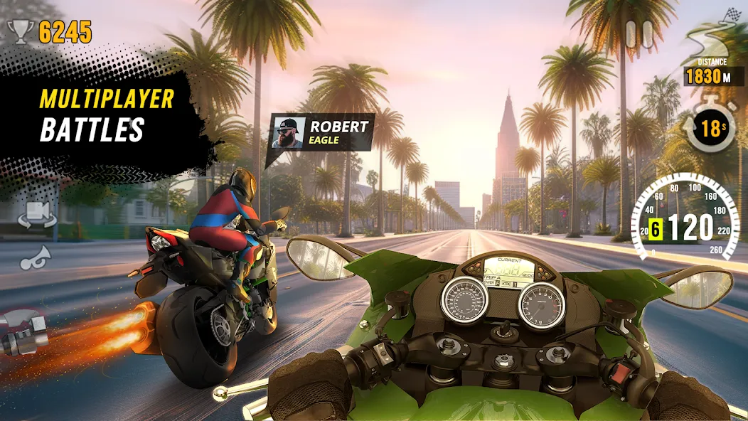 Motor Tour: Biker's Challenge (Мотор Тур) МОД/Взлом [Деньги, Монеты и Меню MOD] Screenshot 1