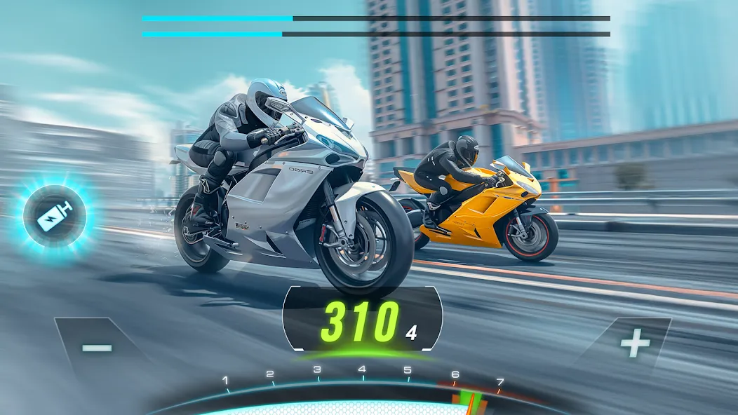 Motor Bike: Xtreme Races МОД/Взлом [Много монет, Открытые уровни и Мега MOD] Screenshot 3