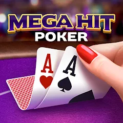 Скачать Mega Hit Poker: Texas Holdem Взлом на бесконечные фишки и деньги для Андроид