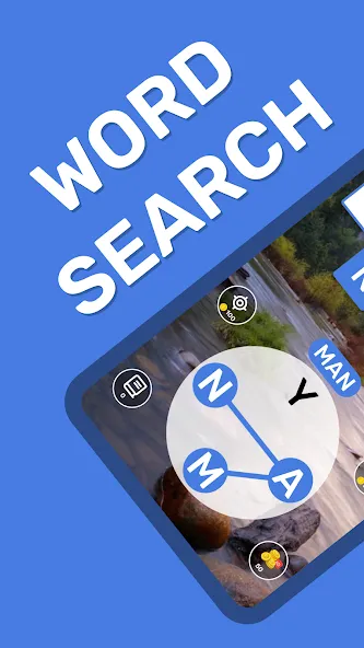 Word Search Puzzle Game МОД/Взлом [Много монет, Открытые уровни и Мега MOD] Screenshot 1