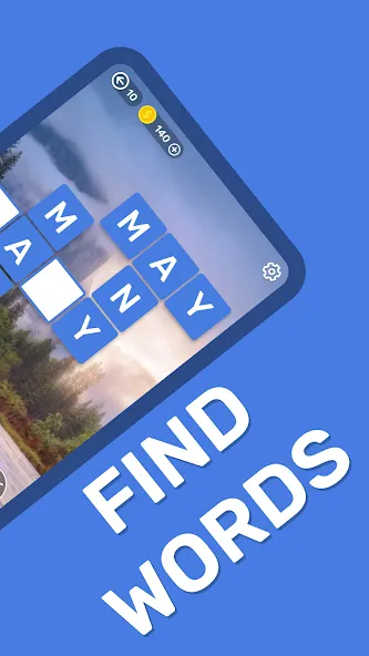 Word Search Puzzle Game МОД/Взлом [Много монет, Открытые уровни и Мега MOD] Screenshot 2