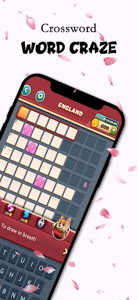 Word Craze - Trivia Crossword (Уорд Крейз) МОД/Взлом [Все открыто, Дополнительные деньги и Меню MOD] Screenshot 1
