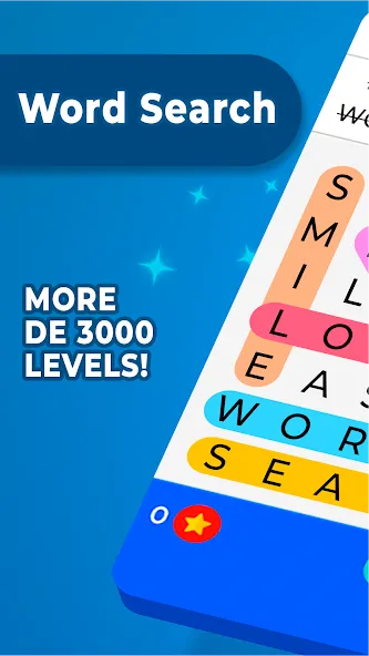 Word Search МОД/Взлом [Бесконечные деньги, Монеты и Мега MOD] Screenshot 1