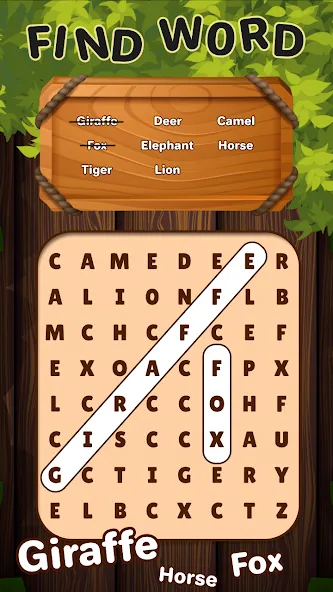 Word Search Supreme Puzzle (Уорд Срч Суприм Пазл) МОД/Взлом [Много денег, Монет и Все открыто] Screenshot 5
