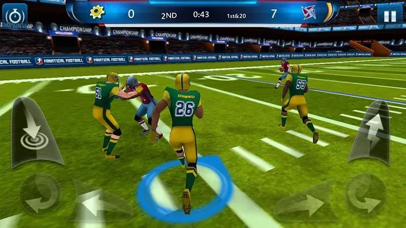 Fanatical Football (Фанатический футбол) МОД/Взлом [Много монет, Открытые уровни и Мега MOD] Screenshot 1