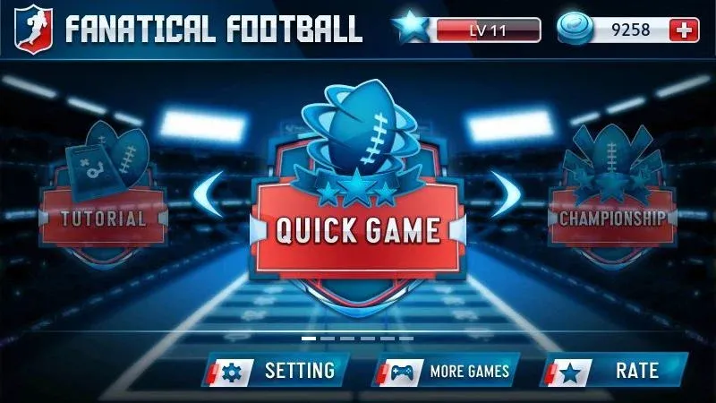 Fanatical Football (Фанатический футбол) МОД/Взлом [Много монет, Открытые уровни и Мега MOD] Screenshot 3