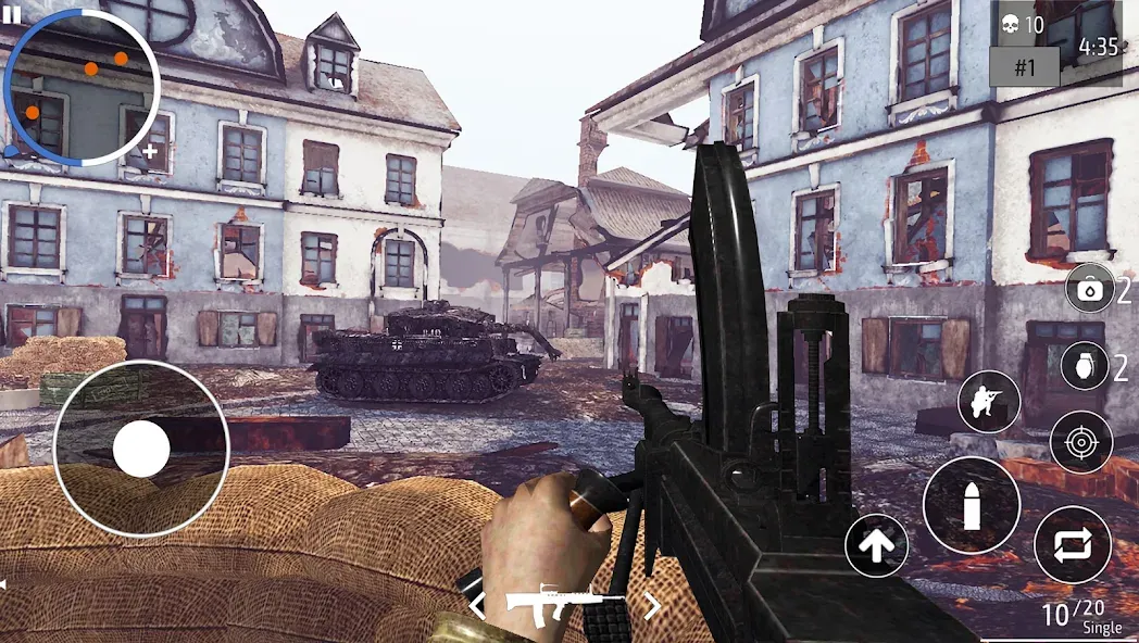 World War 2 Shooter offline (Мировая война 2 Стрелок) МОД/Взлом [Много денег, Монет и Все открыто] Screenshot 3
