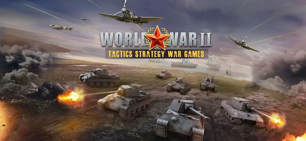 World War 2: Strategy Games (Вторая мировая война) МОД/Взлом [Бесконечные деньги, Монеты и Мега MOD] Screenshot 1