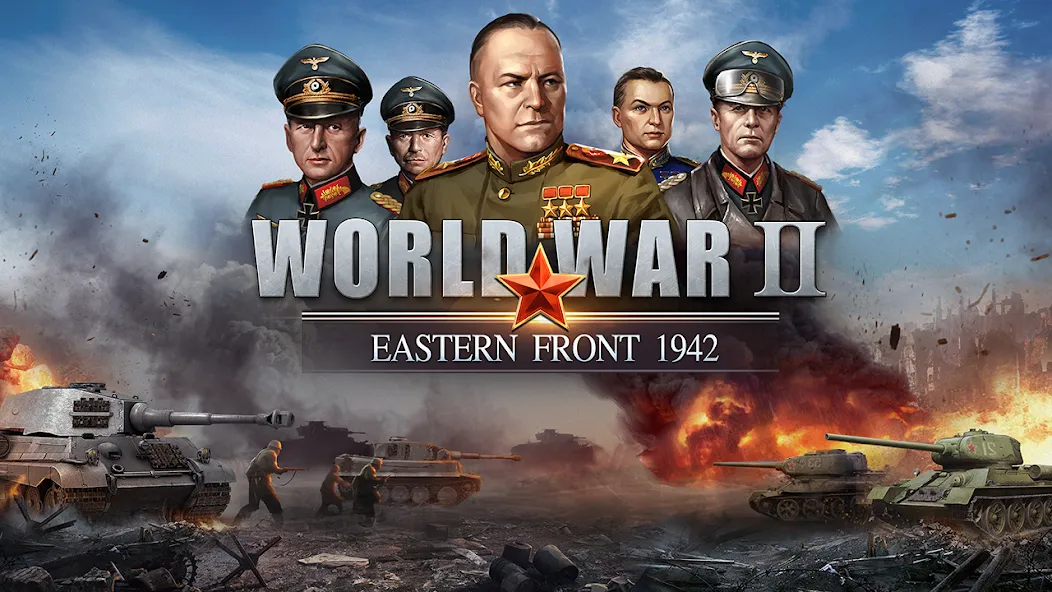 World War 2:WW2 Strategy Games (Вторая мировая война) МОД/Взлом [Много монет, Открытые уровни и Мега MOD] Screenshot 1