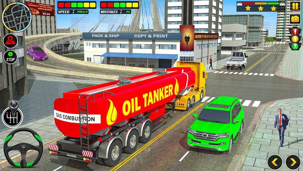Offroad Oil Tanker Truck Games (Оффроуд Игры на машинецистерне для нефти) МОД/Взлом [Много денег, Монет и Все открыто] Screenshot 2