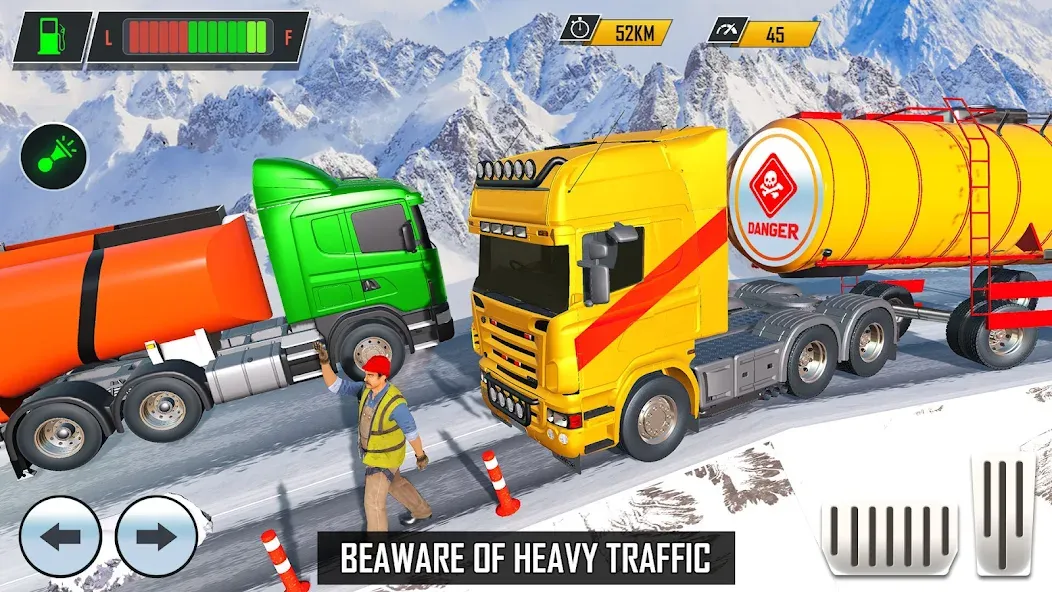 Offroad Oil Tanker Truck Games (Оффроуд Игры на машинецистерне для нефти) МОД/Взлом [Много денег, Монет и Все открыто] Screenshot 4