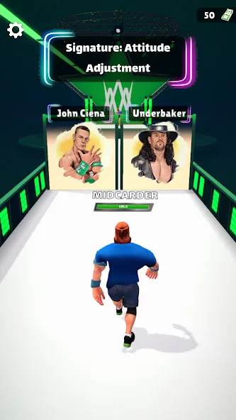 Wrestling Trivia Run (Рестлинг Тривия Ран) МОД/Взлом [Все открыто, Дополнительные деньги и Меню MOD] Screenshot 4