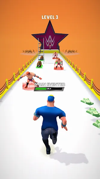 Wrestling Trivia Run (Рестлинг Тривия Ран) МОД/Взлом [Все открыто, Дополнительные деньги и Меню MOD] Screenshot 5