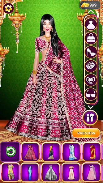 Dress Up Game-Make Up games МОД/Взлом [Меню, Бесконечные монеты и Открытые уровни] Screenshot 2