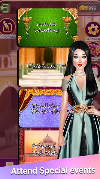 Dress Up Game-Make Up games МОД/Взлом [Меню, Бесконечные монеты и Открытые уровни] Screenshot 5
