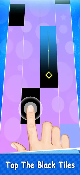 Magic Piano Music Tiles 2 (Магическое пианино Музыкальные плитки 2) МОД/Взлом [Бесконечные деньги, Монеты и Мега MOD] Screenshot 1