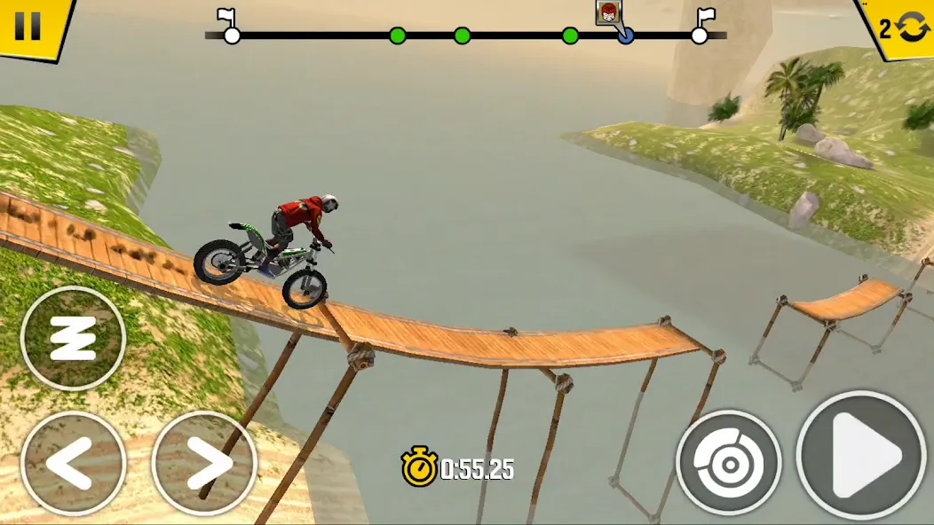 Trial Xtreme 4 Bike Racing (Триал Экстрим 4 Гонки на мотоциклах) МОД/Взлом [Все открыто, Дополнительные деньги и Меню MOD] Screenshot 1