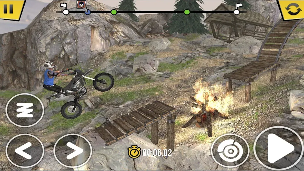 Trial Xtreme 4 Bike Racing (Триал Экстрим 4 Гонки на мотоциклах) МОД/Взлом [Все открыто, Дополнительные деньги и Меню MOD] Screenshot 5
