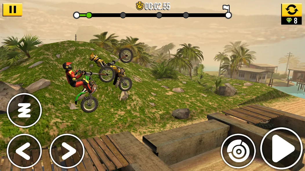 Trial Xtreme Legends (Триал Экстрим Легенды) МОД/Взлом [Все открыто, Дополнительные деньги и Меню MOD] Screenshot 4