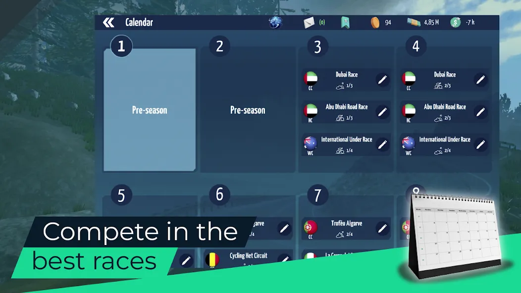 Live Cycling Manager 2023 (Лайв Сайклинг Менеджер 2023) МОД/Взлом [Много монет, Открытые уровни и Мега MOD] Screenshot 2