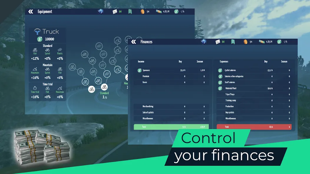 Live Cycling Manager 2023 (Лайв Сайклинг Менеджер 2023) МОД/Взлом [Много монет, Открытые уровни и Мега MOD] Screenshot 5