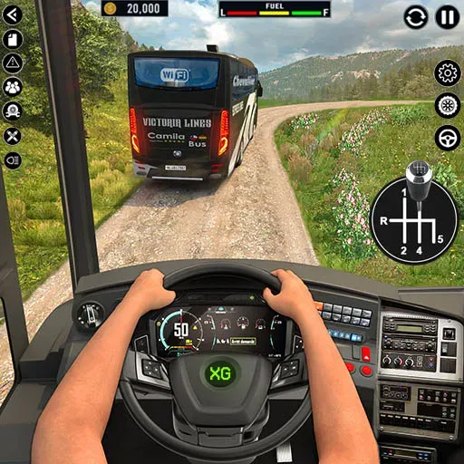 City Bus Simulator - Bus Drive МОД/Взлом [Все открыто, Дополнительные деньги и Меню MOD] Screenshot 1
