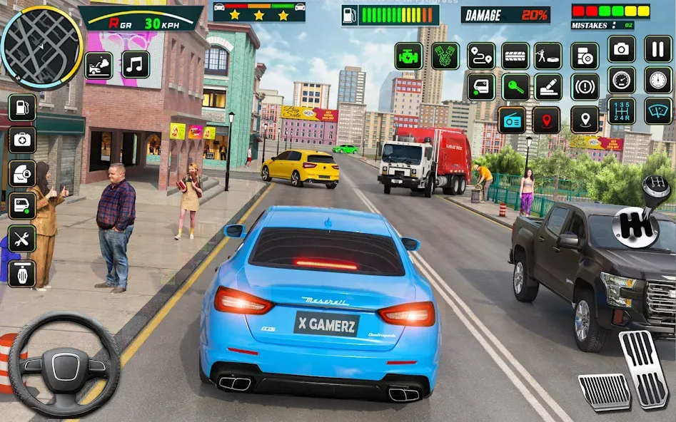 City Car Driving - Car Games (Сити Кар Драйвинг) МОД/Взлом [Бесконечные деньги, Монеты и Мега MOD] Screenshot 3