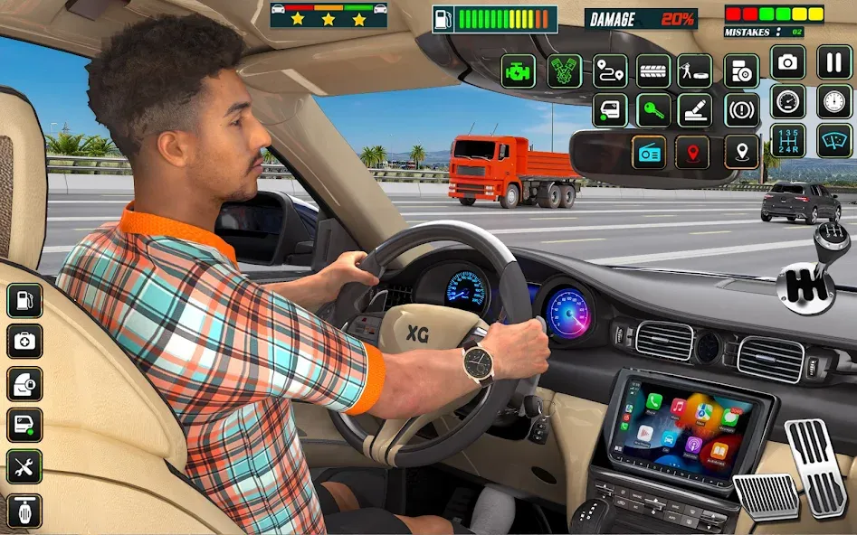 City Car Driving - Car Games (Сити Кар Драйвинг) МОД/Взлом [Бесконечные деньги, Монеты и Мега MOD] Screenshot 4
