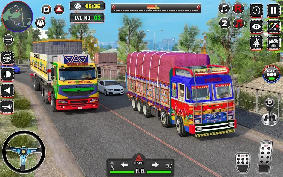 Indian Truck Drive Truck Games (Индийский грузовой симулятор) МОД/Взлом [Много монет, Открытые уровни и Мега MOD] Screenshot 4