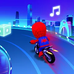 Скачать Beat Racing:Car&Music game Взлом (Много денег и без рекламы) на Андроид