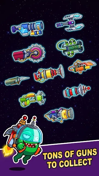 Space Survival: Zombie Attack (Спейс Сурвайвал) МОД/Взлом [Много денег, Монет и Все открыто] Screenshot 5